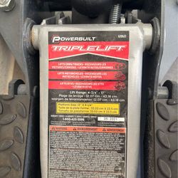 Powerbuilt Triplelift Floor Jack