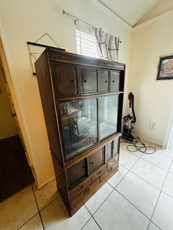 Vintage Japanese-style cabinet