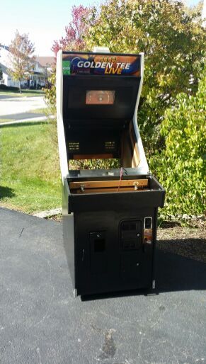 Golden Tee Empty Arcade Cabinet For Project Or Mame For Sale In St