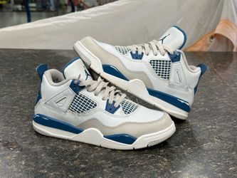 Jordan 4 Retro Military Blue 2.5Y Kids