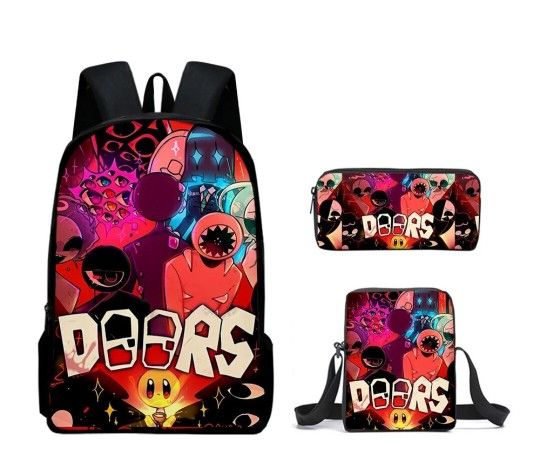 Brand New Roblox 3 Piece Backpack Set