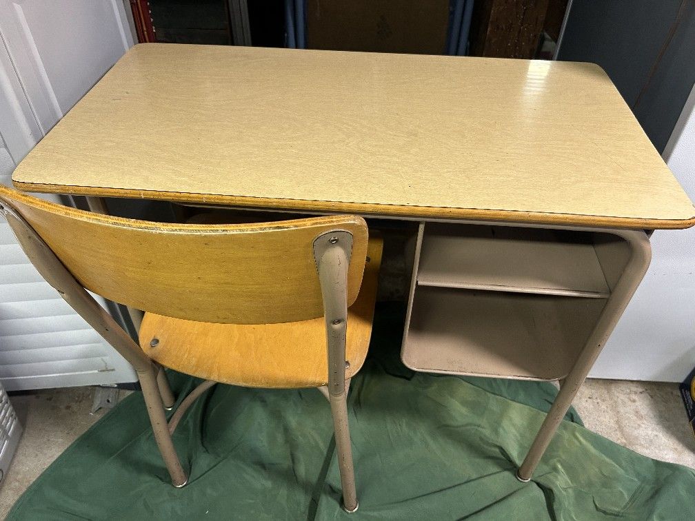 Vintage Child's School Desk