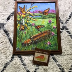 “The BROWN BOTTLE” PAINTING & Book