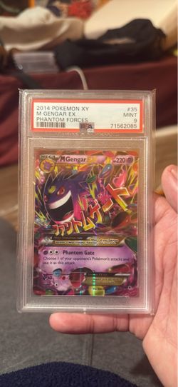 PSA 9 M Gengar EX Phantom Forces #35