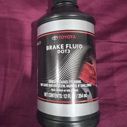 Toyota OEM DOT 3 Brake Fluid