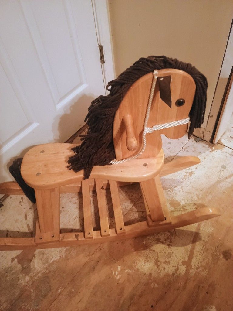 Wooden Rocking Horse