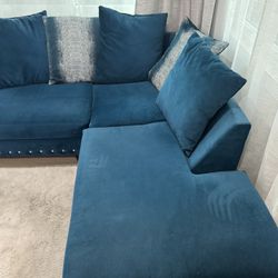 Blue  Sofa 