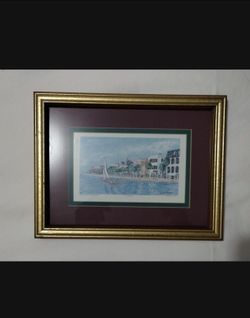 JEANIE DRUCKER LITHOGRAPH - PRINT 9"×8" - S95