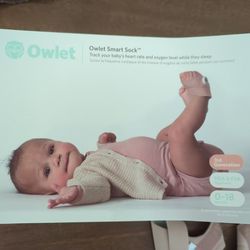 Owlet Smart Sock + Extra Socks Smart Baby Mobitor