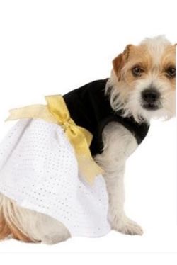 Party Dog Dress New Years & Halloween Size X-Large17”-20” NEW