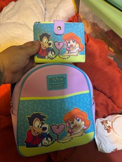 loungefly backpack & wallet