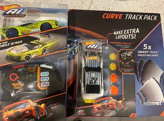 Rare! Hot wheels AI comes with Car, extra car body, and 2 AI tracks!