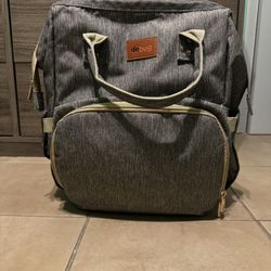 Diaper Bag With Changing Station