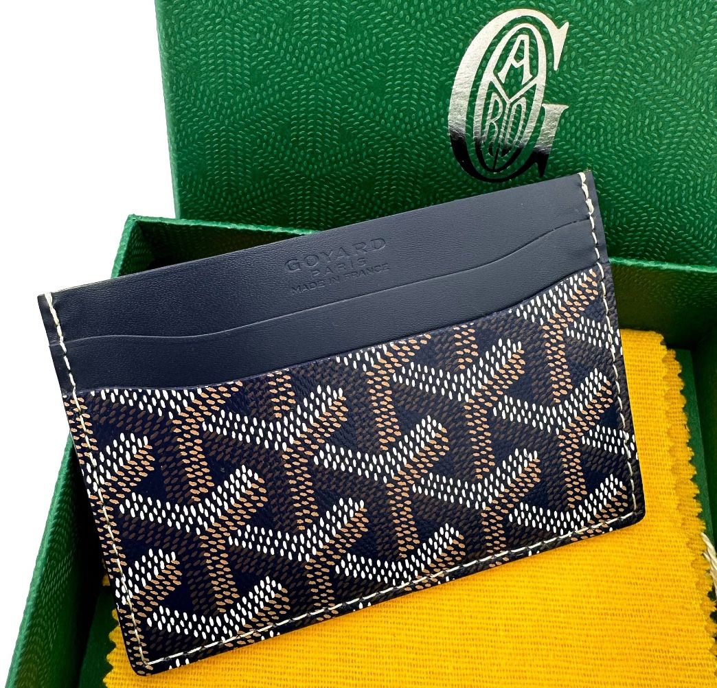 Gy Navy Blue Card Holder