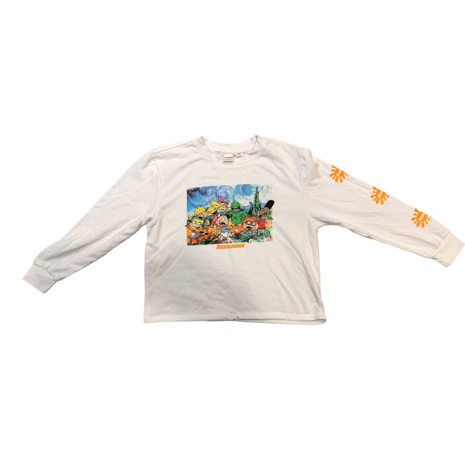 Nickelodeon Rugrats  Crewneck Sweater Sweatshirt Teens Size M Unisex White