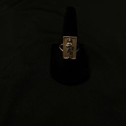 Gold San Judas Ring