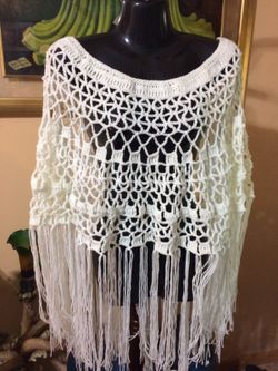 Tahitian design shawl