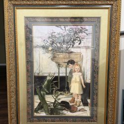 Large Painting (the Broken Flower Pot ) 