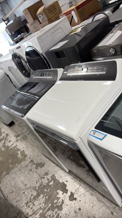 Whirlpool Gas Dryer and Topload washer
