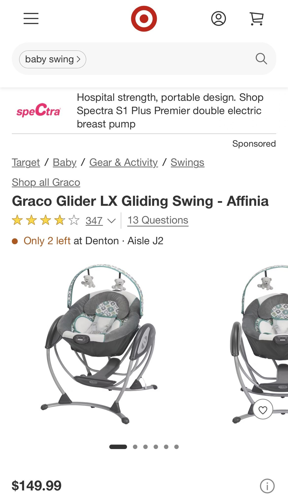 Baby Swing Graco