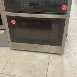 Ge Smart Single Electric Wall Oven 