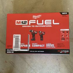 M12 FUEL 2-Tool Combo Kit NEW