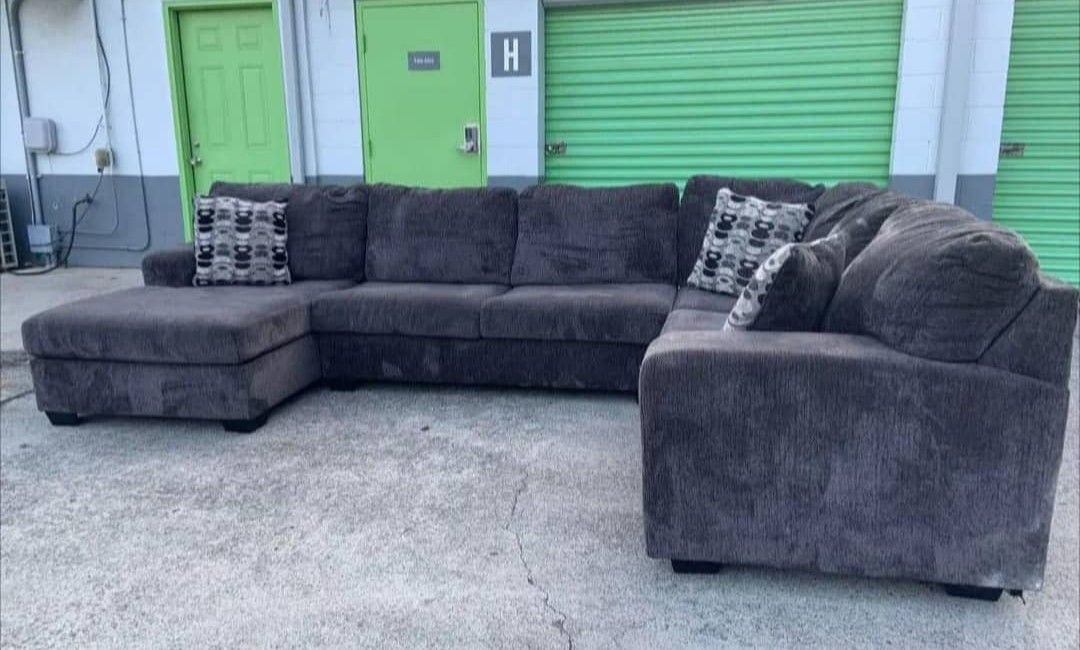 Black Sectional Sofa Couch