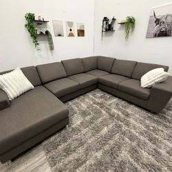 Gray Sectional Couch - Free Delivery 