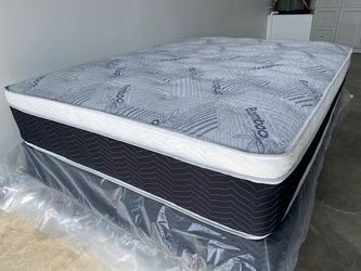 Full Euro Bamboo Pillow Top!!