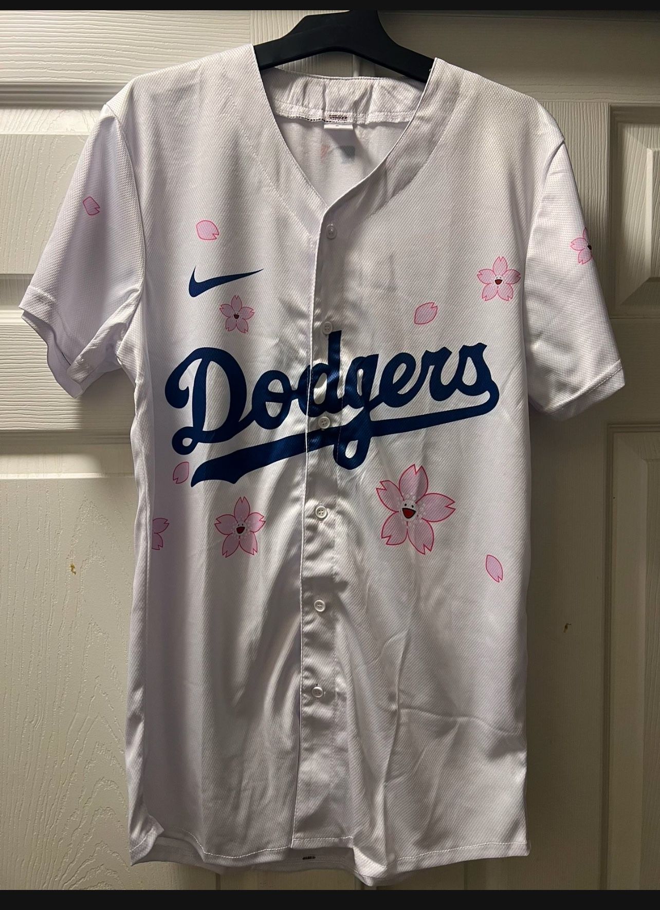 Dodgers 2025 Tokyo Series Button Up Baseball Jersey (New)