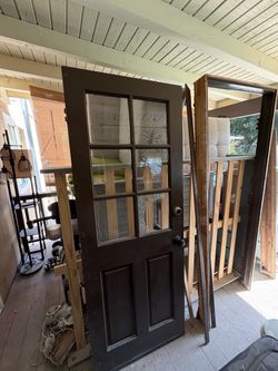Exterior door 30”