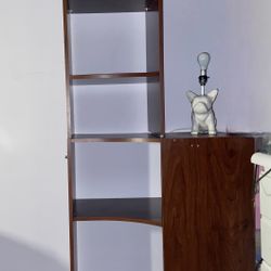 Wooden Corner Shelving Units