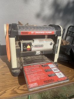 RIDGID 13” Wood Planer/tools/woodwork/work Tools 