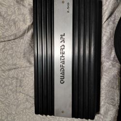 Quadfathers 2500 Watt Amp 