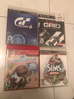 PS3 games like new