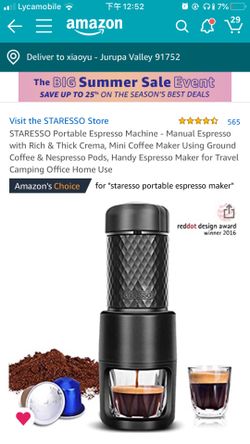 (New)Portable Espresso Maker
