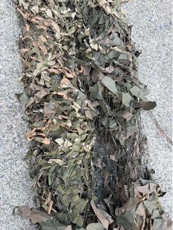 10’ x 20’ Genuine Military Surplus Woodland Camo Netting Heavy Duty