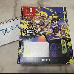 Nintendo Switch OLED Splatoon Edition