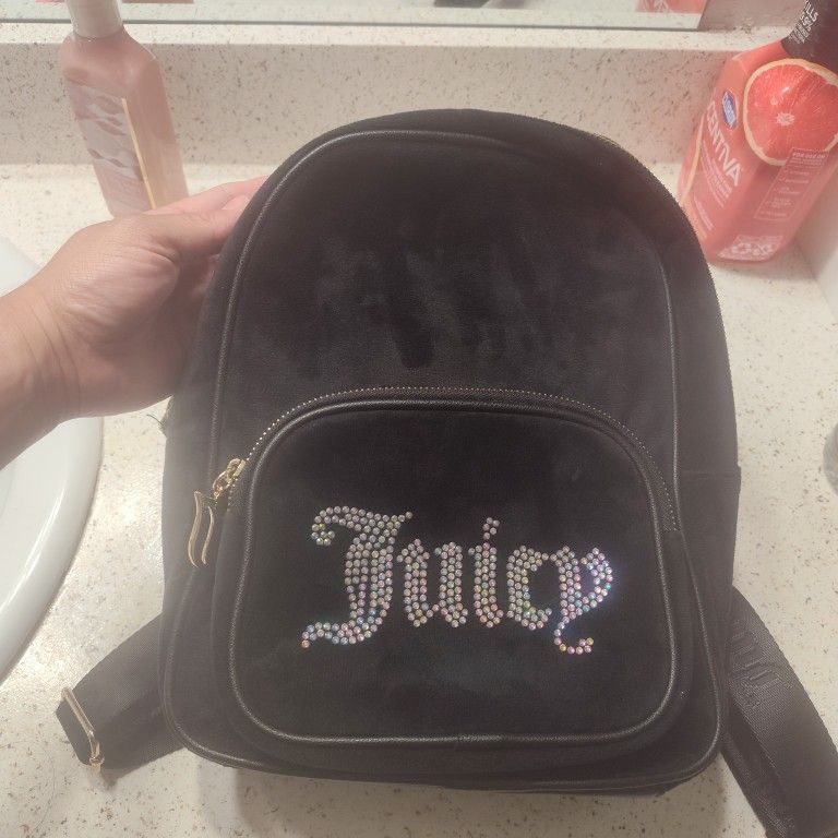 Black juicy Couture Backpack
