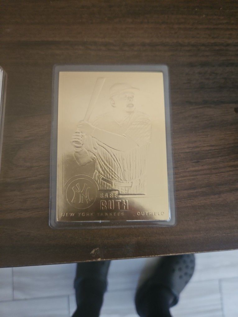 Babe Ruth Gold Card