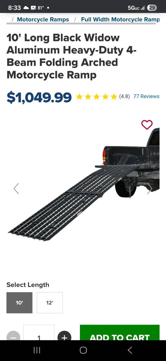 Motorcycle Ramp