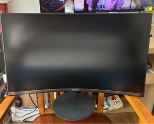 Samsung 32” curved monitor