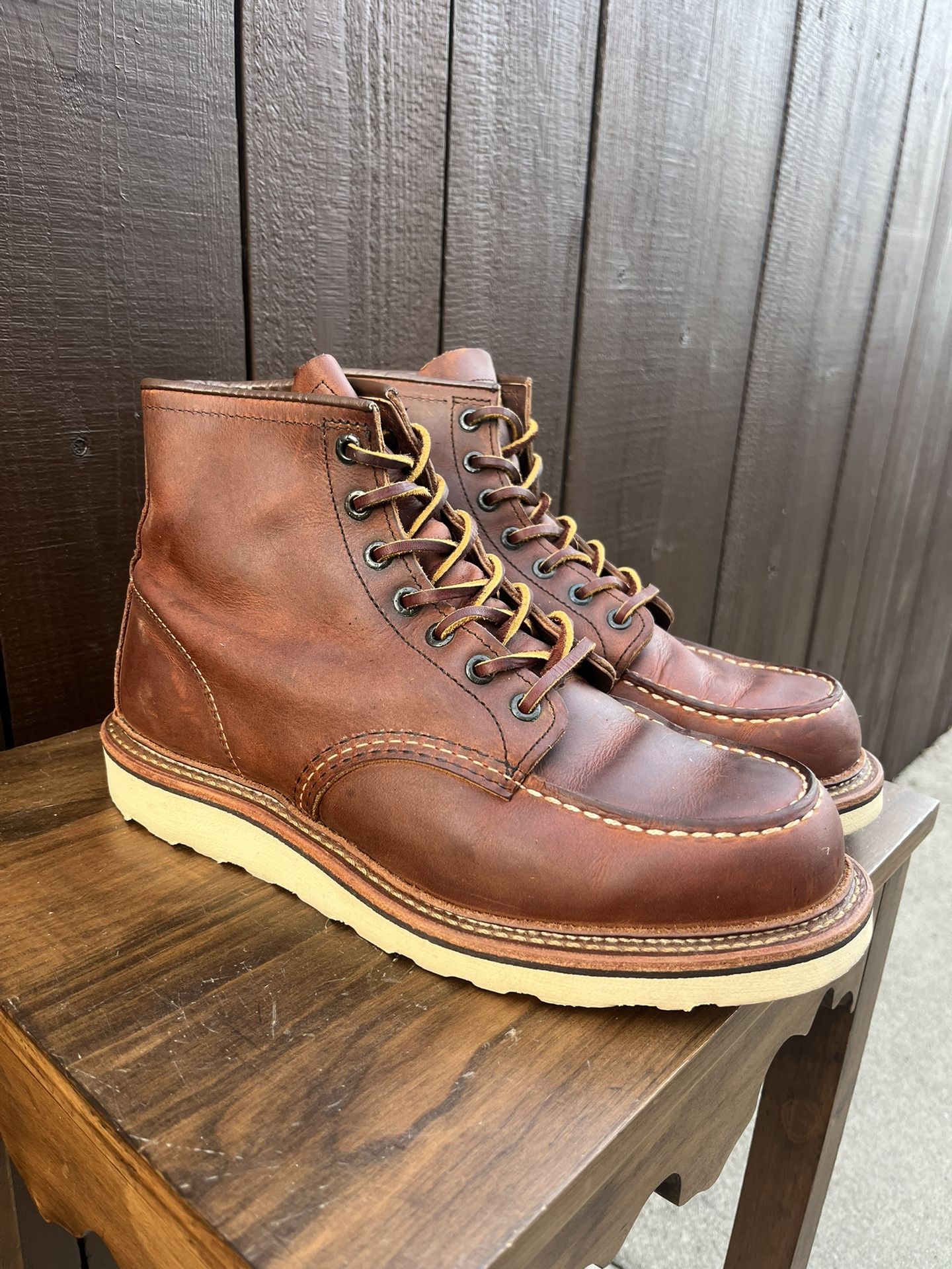 Red Wing 1907 Copper Rough & Tough Size 8.5D