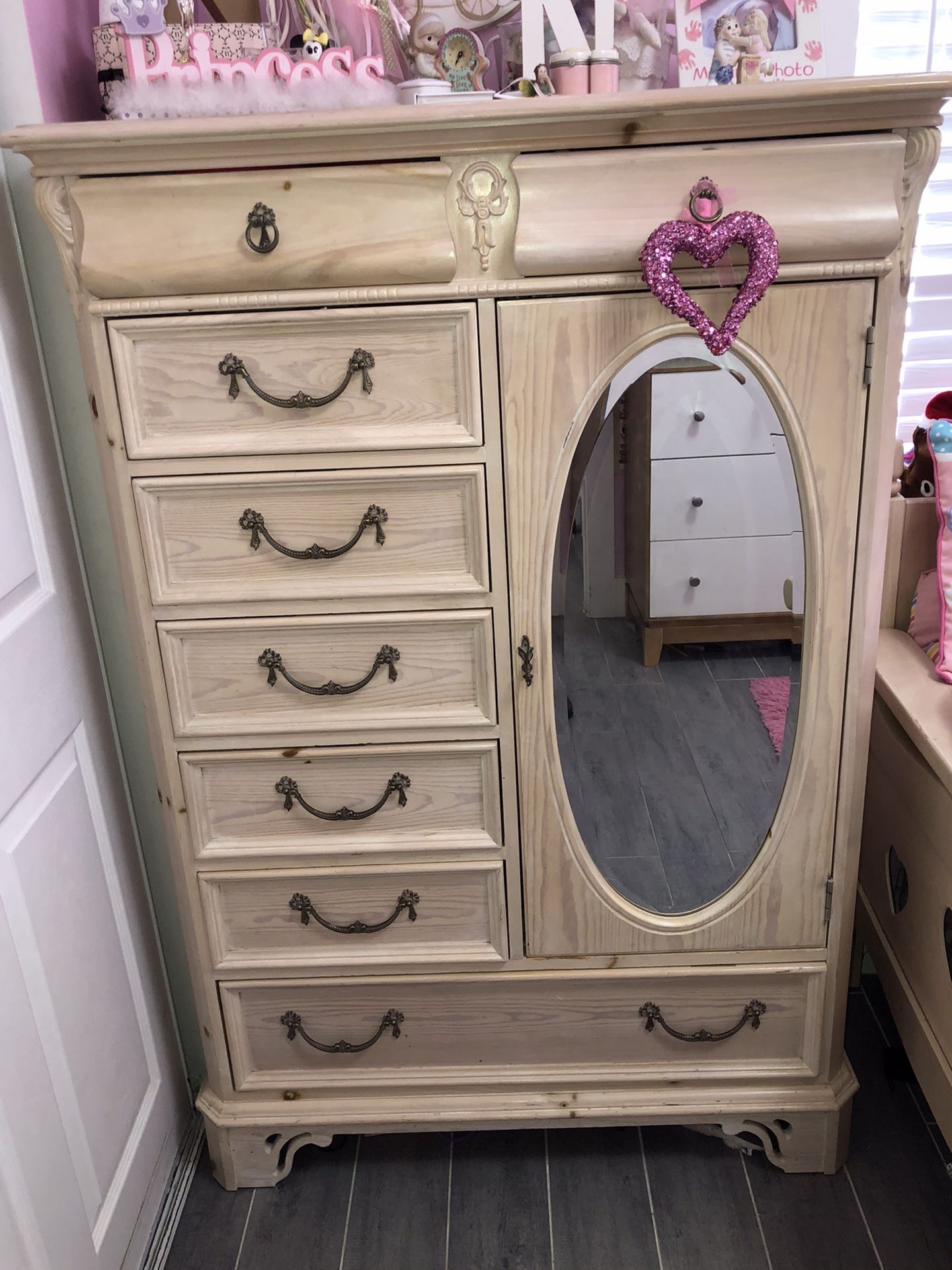 Beautiful Lexington Chez Michelle Armoire and Lingerie Chest