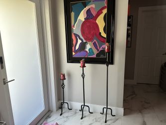 3 Candle Holders