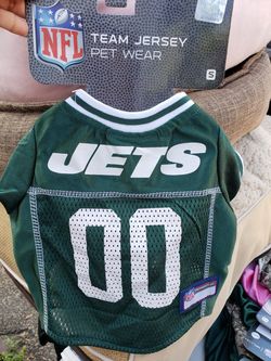 Jets NFL pet jersey