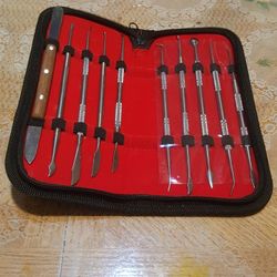 10- Piece Pottery Or Wax Tool Kits