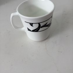 Corelle Lyrics Black/white Coffee Cup