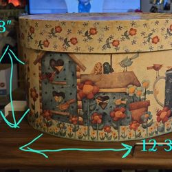 Decorative Oval Flower Box