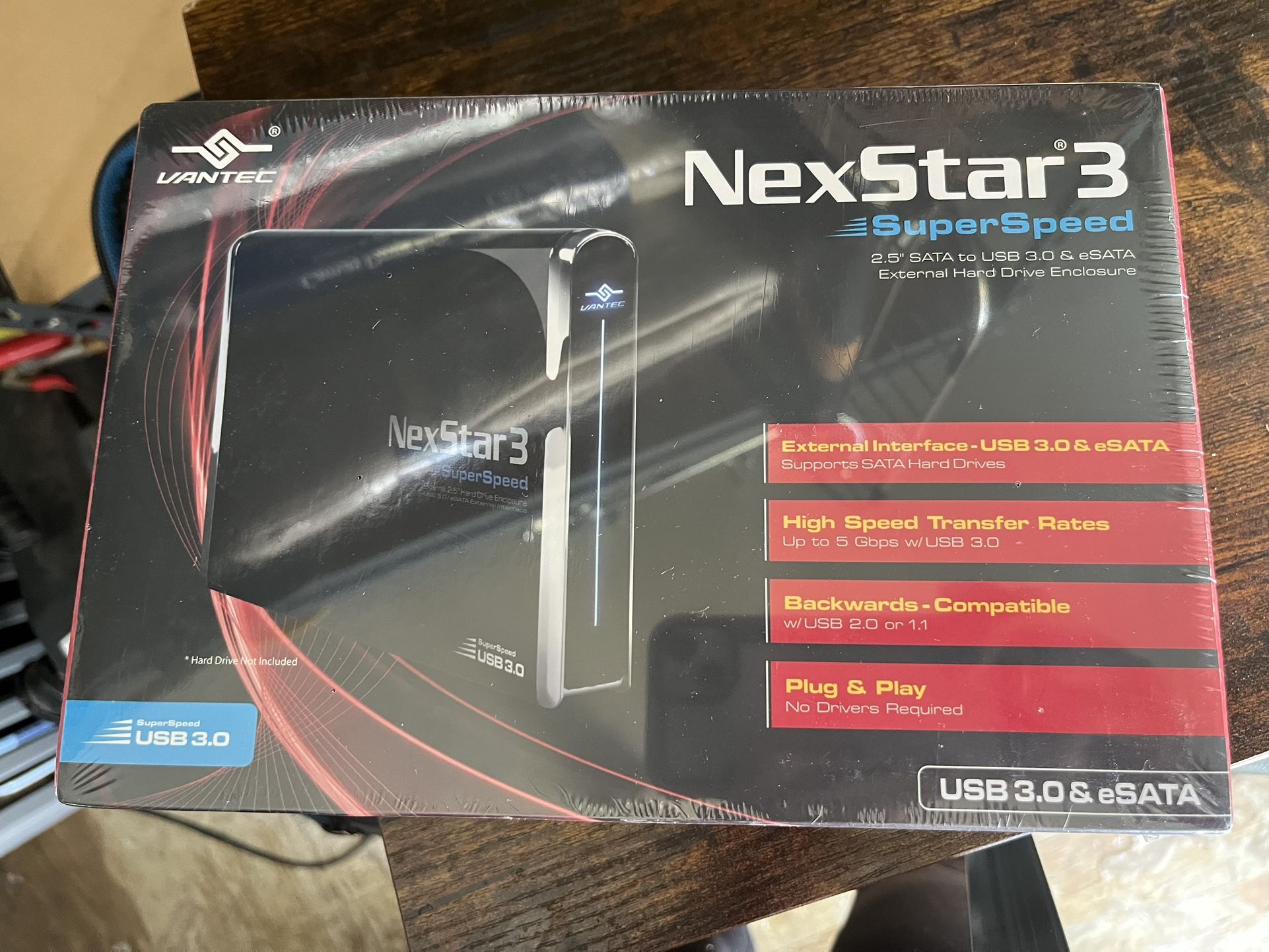  Vantec NexStar 3 SuperSpeed External Hard Drive